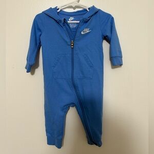 Nike Kids Hooded Blue Footie
